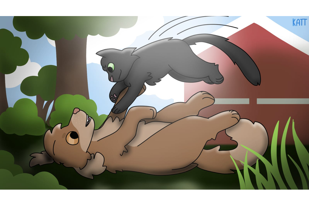 Kattcrazy – Non-cat characters challenge