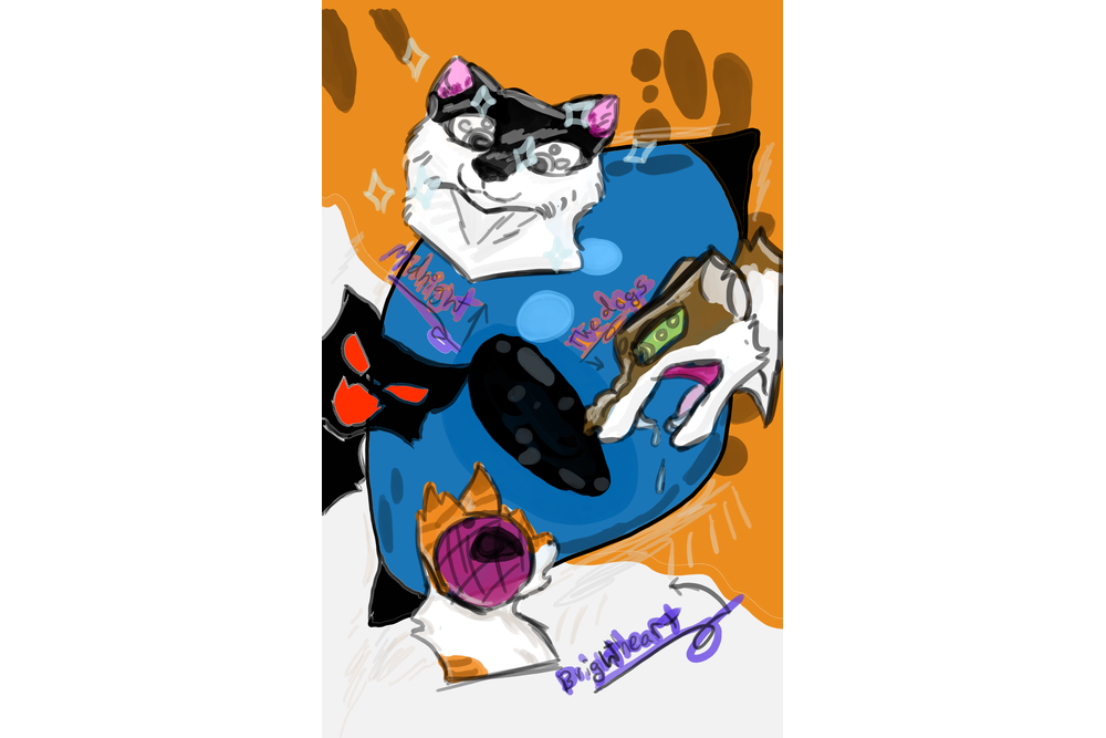 ~BlueFeather13~ – Non-cat characters challenge