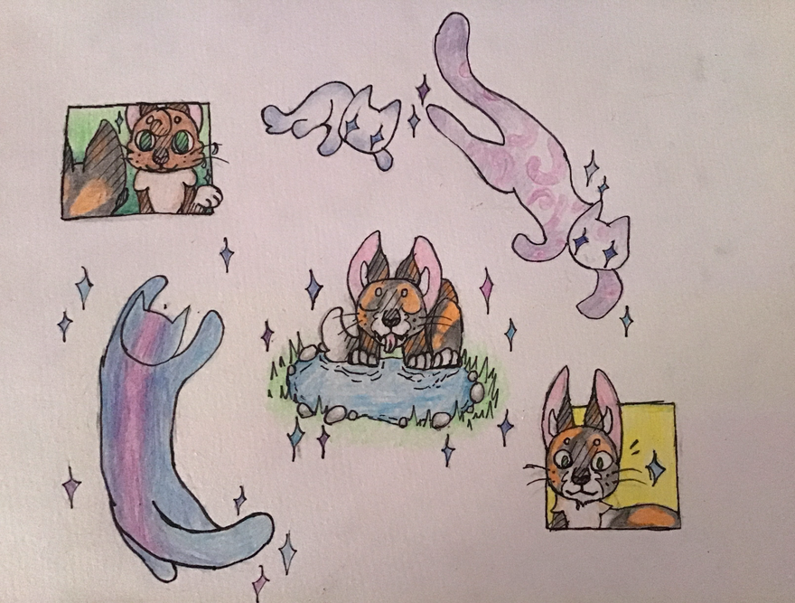 Silverpelt Art – The New Prophecy challenge