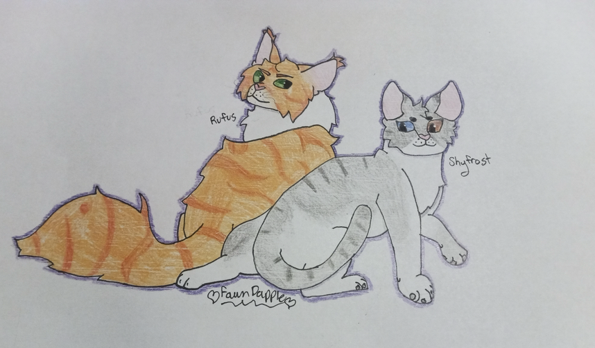 Pearlfeather – Rufus and Shyfrost challenge