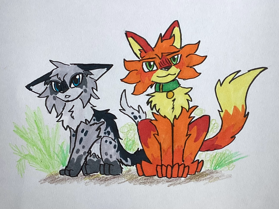 Fionapaw – Rufus and Shyfrost challenge