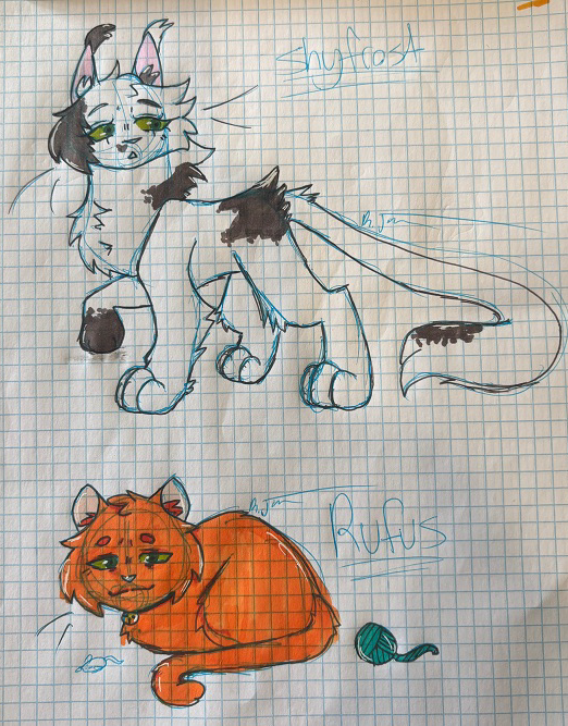 Cherrylight & WhistleDawn – Rufus and Shyfrost challenge