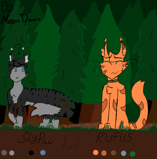 Lady Vulpine – Rufus and Shyfrost challenge