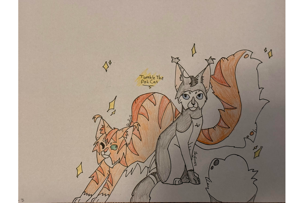 TumbleTheArtCat – Rufus and Shyfrost challenge