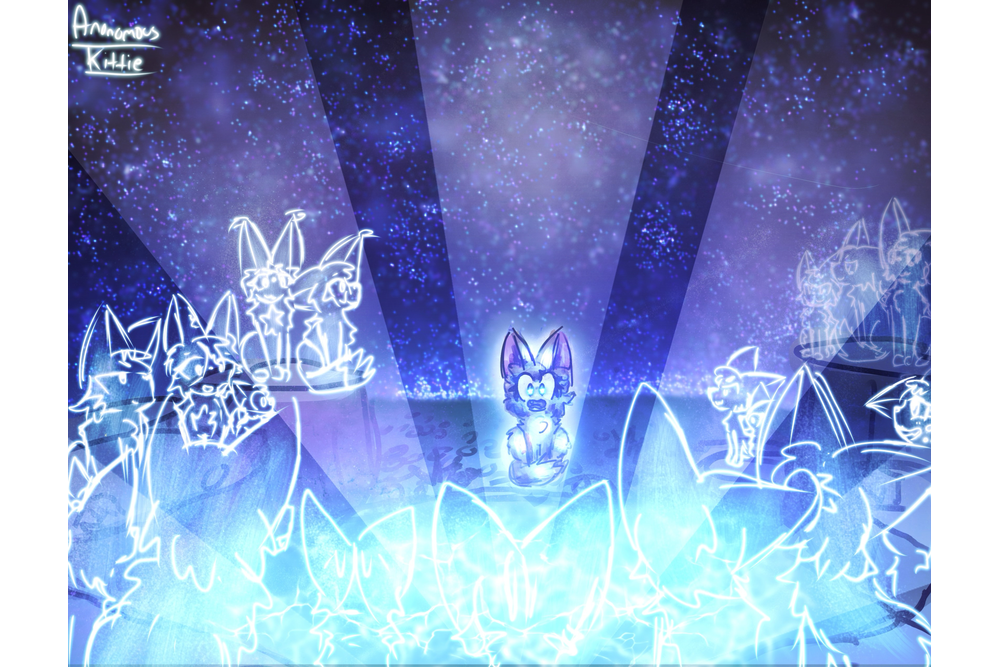 Anonymous Kittie – Moonpool art challenge