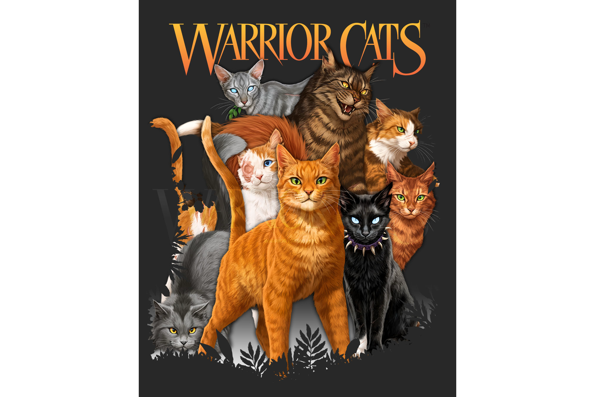 New official Warrior Cats character art