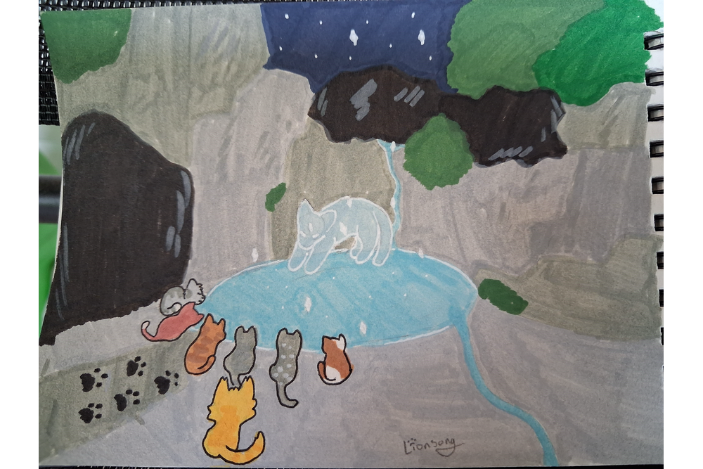 Lionsong – Moonpool art challenge