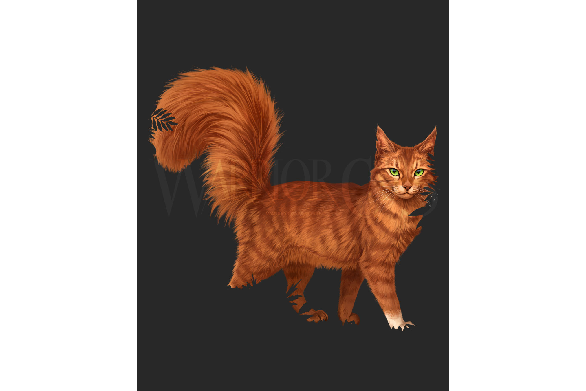 New official Warrior Cats character art