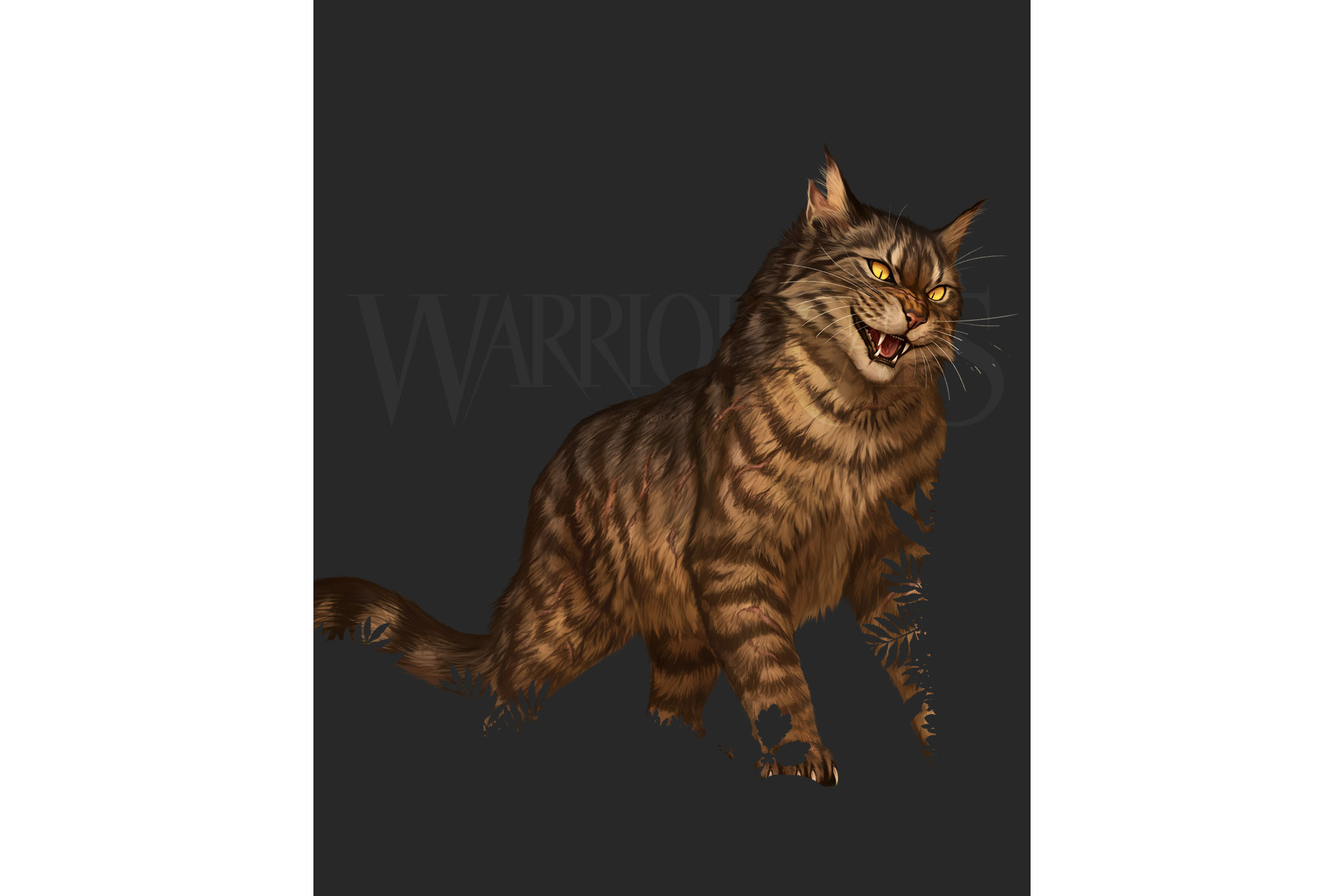 New official Warrior Cats character art