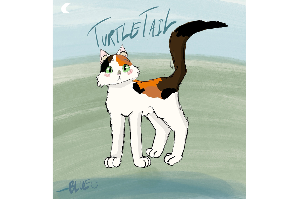 BLUE – Favorite Tribe cat challenge