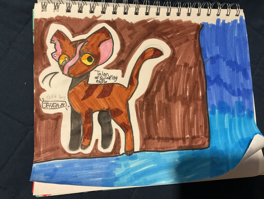 TumbleTheArtCat – Favorite Tribe cat challenge