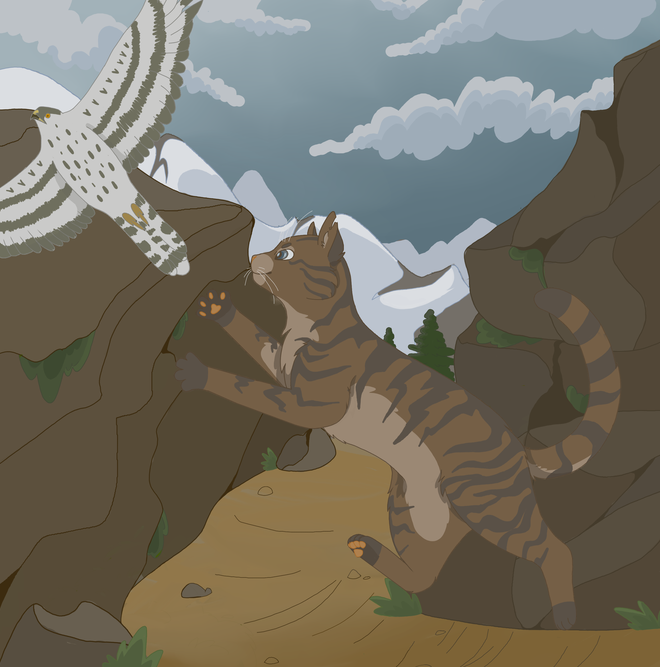 Burnt Kitty – Favorite Tribe cat challenge