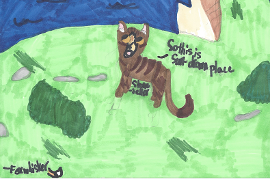 DragonflyDoodles – Sun-drown-place challenge