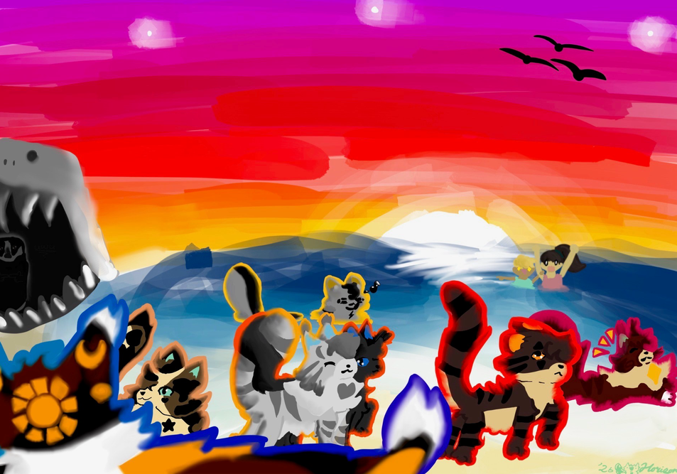 LeafheartArt – Sun-drown-place challenge