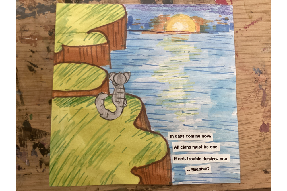 Burnt kitty – Sun-drown-place challenge
