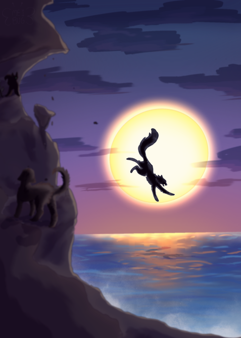 Moonflight – Sun-drown-place challenge