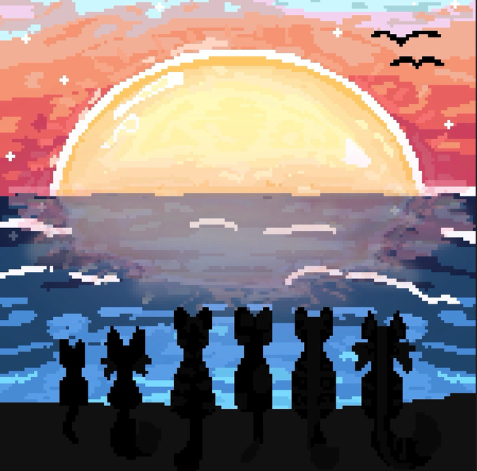 LeafheartArt – Sun-drown-place challenge