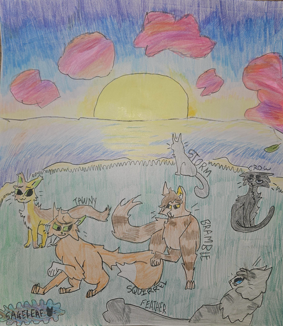 OliverTheBlue – Sun-drown-place challenge