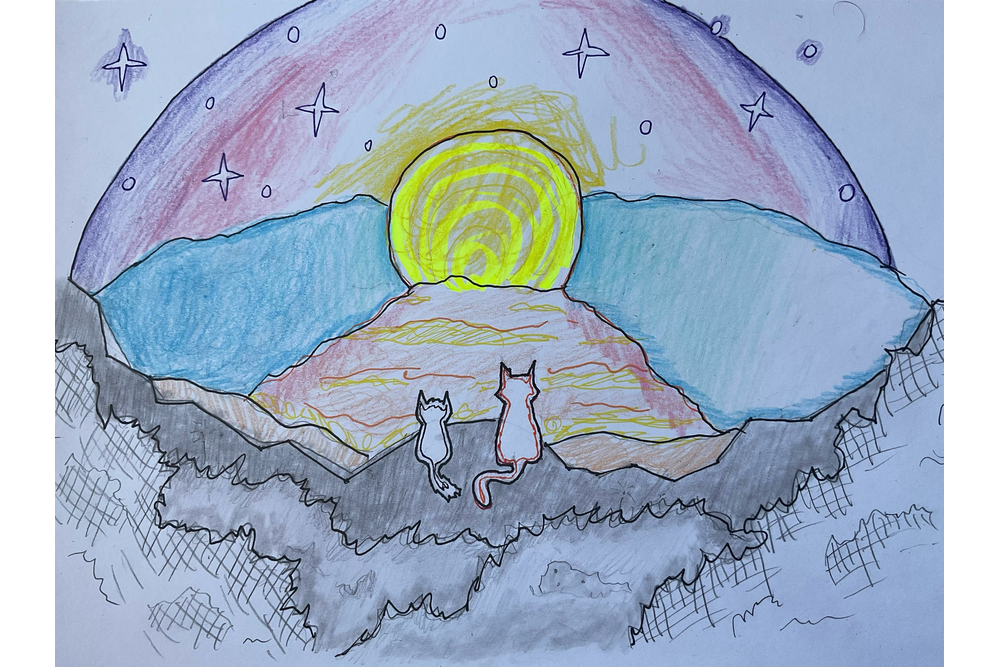 OliverTheBlue – Sun-drown-place challenge