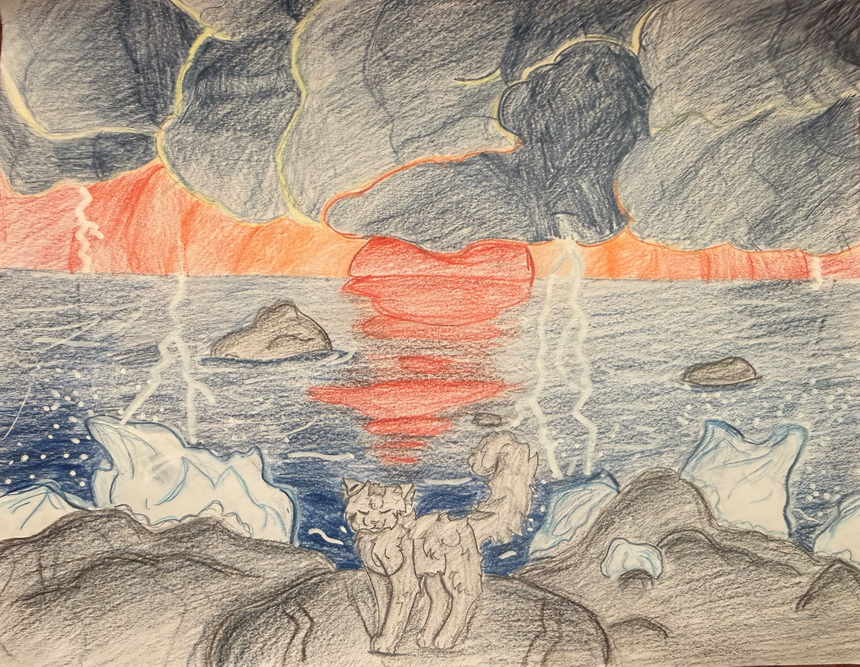 Violet – Sun-drown-place challenge