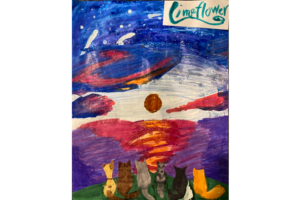 Lime-Flower – Sun-drown-place challenge