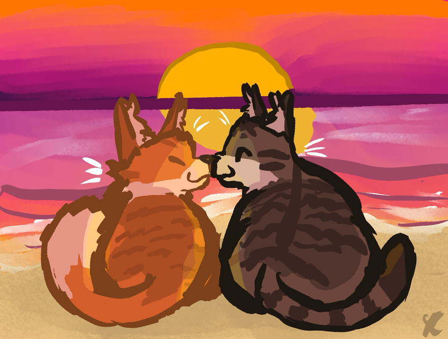 StormyPawzArt – Sun-drown-place challenge