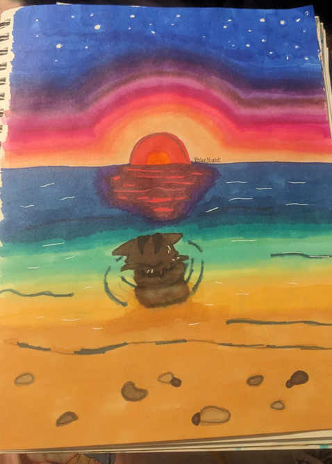 Riley – Sun-drown-place challenge