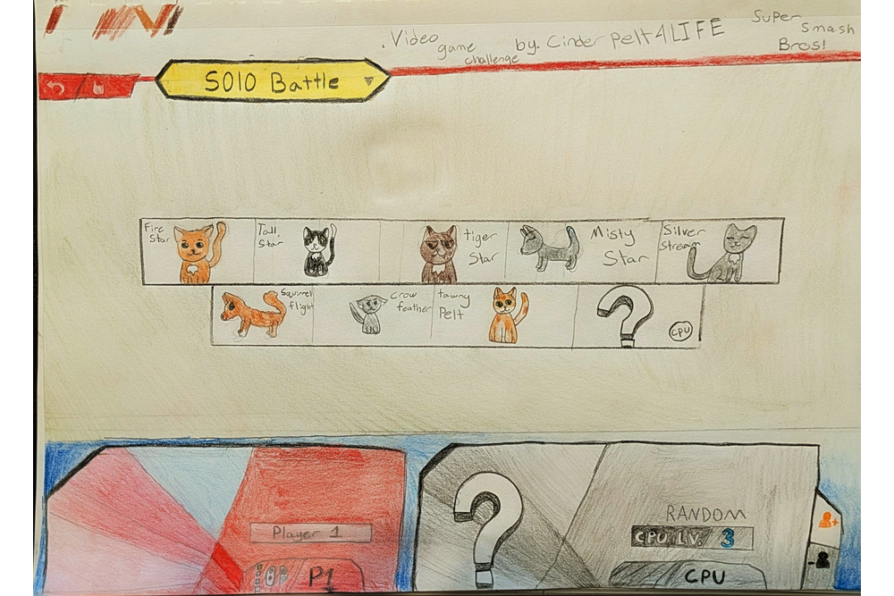 Cinderpelt4LIFE – Video game challenge