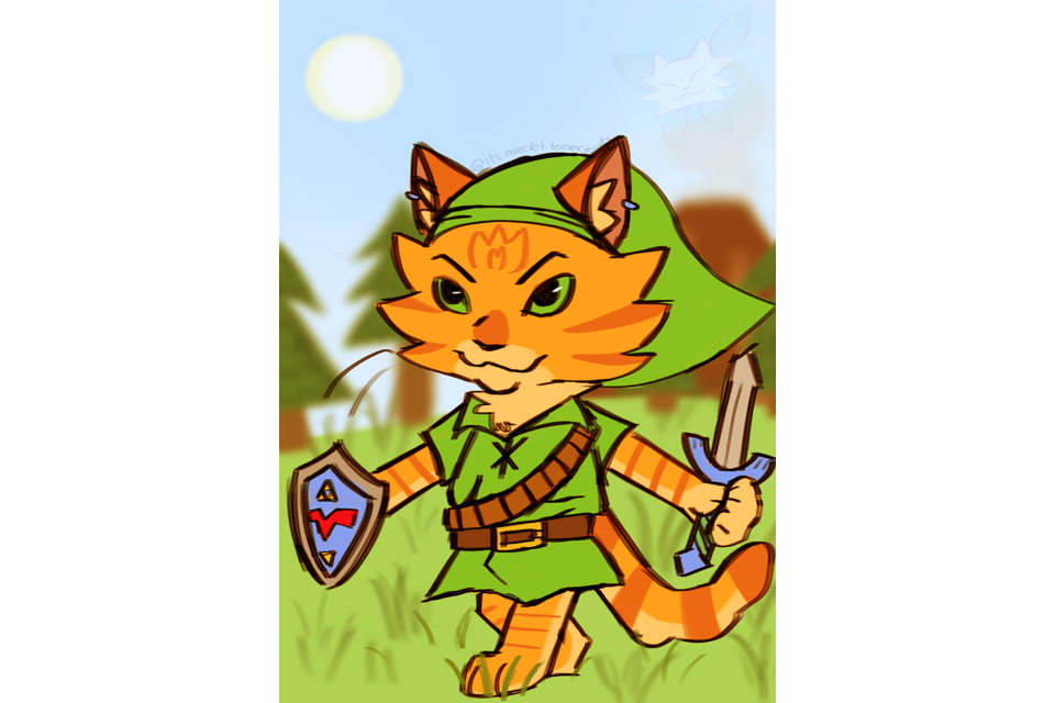 HylianCat – Video game challenge